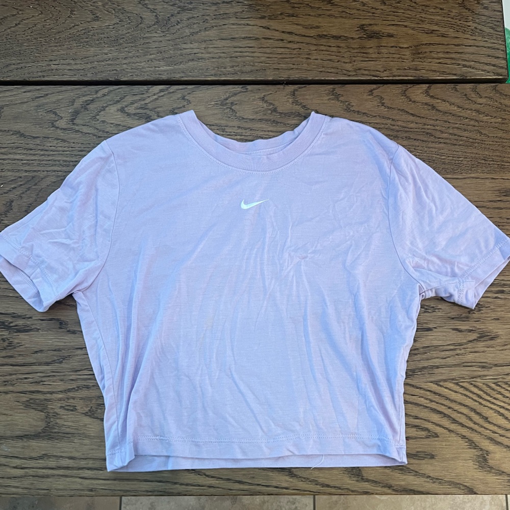 Light purple Nike Crop Tee